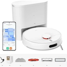 Esranın Dünyası Beyaz Renk Robot Süpürge, H40 Modeli