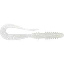 Esranın Dünyası 2.5" Clear Silver Glow Silikon Yem