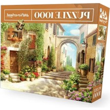 Esranın Dünyası 1000 Parça Eğlenceli Eski Sokak Puzzle Seti