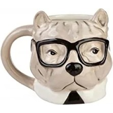 Esranın Dünyası 483 ml Kapasiteye Sahip Bulldog Figürlü Mug