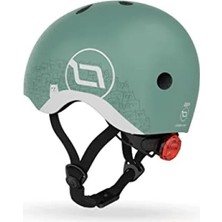 Esranın Dünyası Reflektif Bebek Kaskı - Yeşil