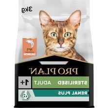 Esranın Dünyası Kısırlaştırılmış Yetişkin Kediler Için Somonlu Kedi Maması 3 kg