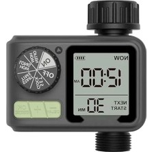 Esranın Dünyası Programlanabilir Dijital Sulama Zamanlayıcı, LCD Ekranlı, Manuel & Otomatik Mod