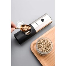 Esranın Dünyası Pilli Otomatik Ayarlanabilir Tuz Karabiber Değirmeni