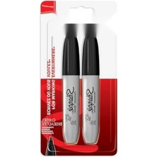 Esranın Dünyası Kalıcı Marker - Kesik Uçlu, Siyah, 2'li Paket