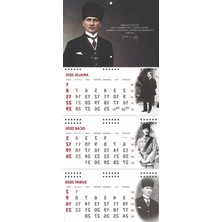 Esranın Dünyası Atatürk Temalı Duvar Takvimi - 2026 Modeli