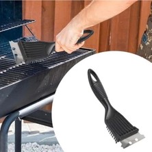 Esranın Dünyası Paslanmaz Çelik Mangal Temizlik Fırçası - Güçlü ve Ergonomik