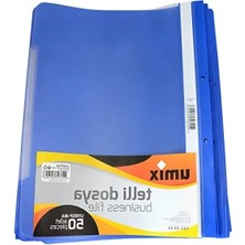 Esranın Dünyası 50'li Mavi A4 Tellı Dosya, Iki Delikli Klasör Için Uygun