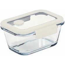 Esranın Dünyası Vakumlu Cam Saklama Kabı - 460 Ml, Şık ve Pratik
