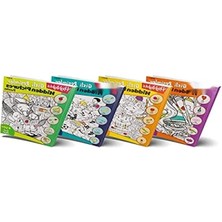 Esranın Dünyası Gizli Resim Yapboz Seti - 4'lü