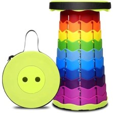 Esranın Dünyası Katlanabilir Taşınabilir Tabure - Çok Amaçlı Kullanım