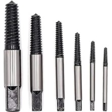 Esranın Dünyası 6'lı Profesyonel Vida Çıkarma Seti, Kırık Civata ve Hasarlı Vida Sökme Aparatı