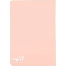 Esranın Dünyası Kareli A4 Defter - 60 Yaprak, Somon Renk