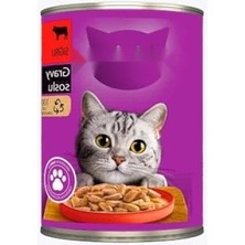 Esranın Dünyası Biftekli Konserve Kedi Maması, 400 G