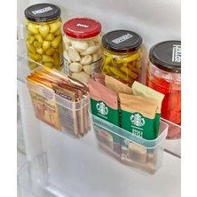 Esranın Dünyası Askılı Buzdolabı Kapak Içi Raf Organizeri, 4 Adet