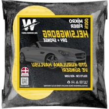 Esranın Dünyası Mikrofiber Oto Yıkama Süngeri ve Kurulama Havlusu - 2'li Paket