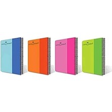 Esranın Dünyası A4 Boyutunda Çizgili Spiralli Defter, 80 Yaprak, Dayanıklı Kapak