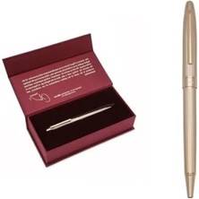Esranın Dünyası Lüks Ergonomik Tükenmez Imza Kalemi, Premium Hediye Kutulu