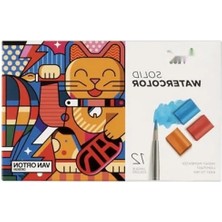 Esranın Dünyası 12'li Sulu Boya Seti (Fırçalı)