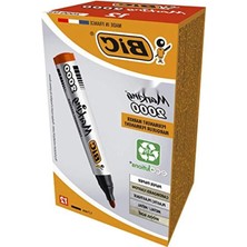 Esranın Dünyası Kalıcı Kırmızı Markör Seti, 1.7 mm Yuvarlak Uç, Hızla Kuruyan Mürekkep, 12'li Kutu