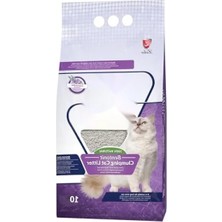 Esranın Dünyası Doğal Topaklanan Ince Taneli Lavanta Kokulu Kedi Kumu 10 Lt