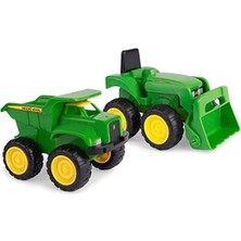 Esranın Dünyası Mini Traktör ve Damperli Kamyon Eğlence Seti