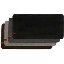 Esranın Dünyası Antrasit Renkli Keçe Mousepad 50X100 cm - Büyük Boy