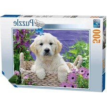 Esranın Dünyası 500 Parça Zeka Geliştirici Yapboz - Golden Retriever Temalı
