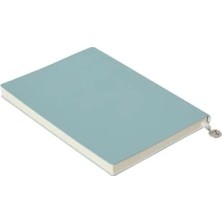 Esranın Dünyası Esnek Kapaklı Çizgili Defter, A5 - Açık Mavi, 96 Yaprak