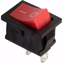 Esranın Dünyası Işıksız On/off Anahtar 2 Pin, 6A 250V Kompakt Tasarım