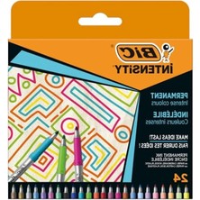 Esranın Dünyası Kalıcı Markör Seti 24 Renk, Kauçuk Tutaç, Hızlı Kuruma Özelliği