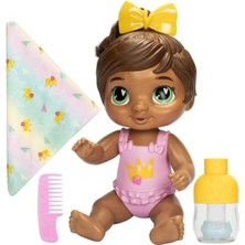 Esranın Dünyası 28 cm Yıkanabilir Saçlı Oyuncak Bebek ile Eğlenceli Banyo Seti