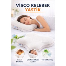 armegeda sıradışı tasarımlar Armegeda Visco Kelebek Yastık – Ergonomik ve Konforlu Uyku Deneyimi