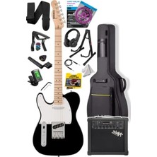 Esranın Dünyası Tele Kasa Elektro Gitar Seti - Maple Klavye, 25W Amfi