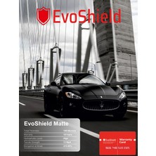 Evoshield Matte 190 Micron Mat Ppf | 10 Yıl Garantili Tpu Boya Koruma Filmi