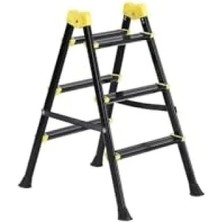 Esranın Dünyası Hafif Metal Merdiven, Çift Çıkışlı, 150 kg Taşıma Kapasitesi, 3 Basamak