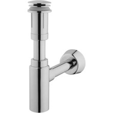 Esranın Dünyası T Tipi Krom Lavabo Sifon Seti - Giriş G 1 1/4”