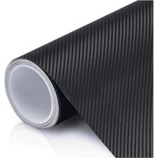 Esranın Dünyası Hava Kanallı Siyah Karbon Kaplama Folyosu 20 cm x 150 cm