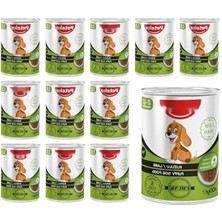 Esranın Dünyası Yavru Köpekler Için Jöleli Konserve Mama - 400 gr x 12 Adet