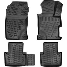 Esranın Dünyası 3D Havuzlu Paspas - Honda Civic Sedan 2012-2016 Uyumlu