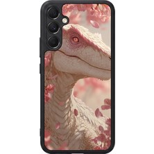 BG AKSESUAR Samsung Galaxy M34 Uyumlu Dinazor Tasarımlı Glossy Premium Kılıf