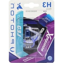 Esranın Dünyası H3 12V 55W Xen Vision Ampul | Beyaz Işık 6000K