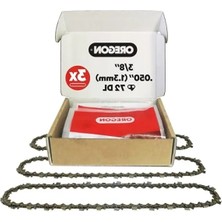 Esranın Dünyası 20" Motorlu Testere Için 3 Adet Yedek Zincir Seti