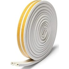 Esranın Dünyası Yapışkanlı Kapı ve Pencere Izolasyon Kauçuk Bant, 5.6 Metre