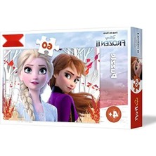 Esranın Dünyası 60 Parça Karlar Ülkesi Puzzle, Eğlenceli Öğrenme