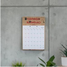 Esranın Dünyası Aylık Planlayıcı Duvar Takvimi - Tarihsiz