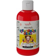 Esranın Dünyası Kırmızı Parmak Boyası, 250GR