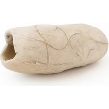 Esranın Dünyası El Yapımı Doğal Kil Akvaryum Küp Dekor - 15 cm Uzunluk, 6 cm Yükseklik