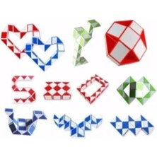 Esranın Dünyası 24 Parça Zeka Küpü Yılan Seti - Eğitici Oyun Aracı