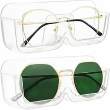 Esranın Dünyası Duvara Monte Güneş Gözlüğü Düzenleyici, 2 Adet Plastik Stand